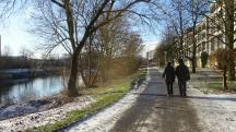  Wanderroute auf der Franz Josef Promenade 